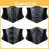 Elastic Solid Color Waistband Wide Belt Tie On Design Decoration Fashion Gift