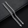 Elegant Cuban Chain Bracelets Stainless Steel Steel Link Bracelet Fashion Metal Hand Chains  Gift