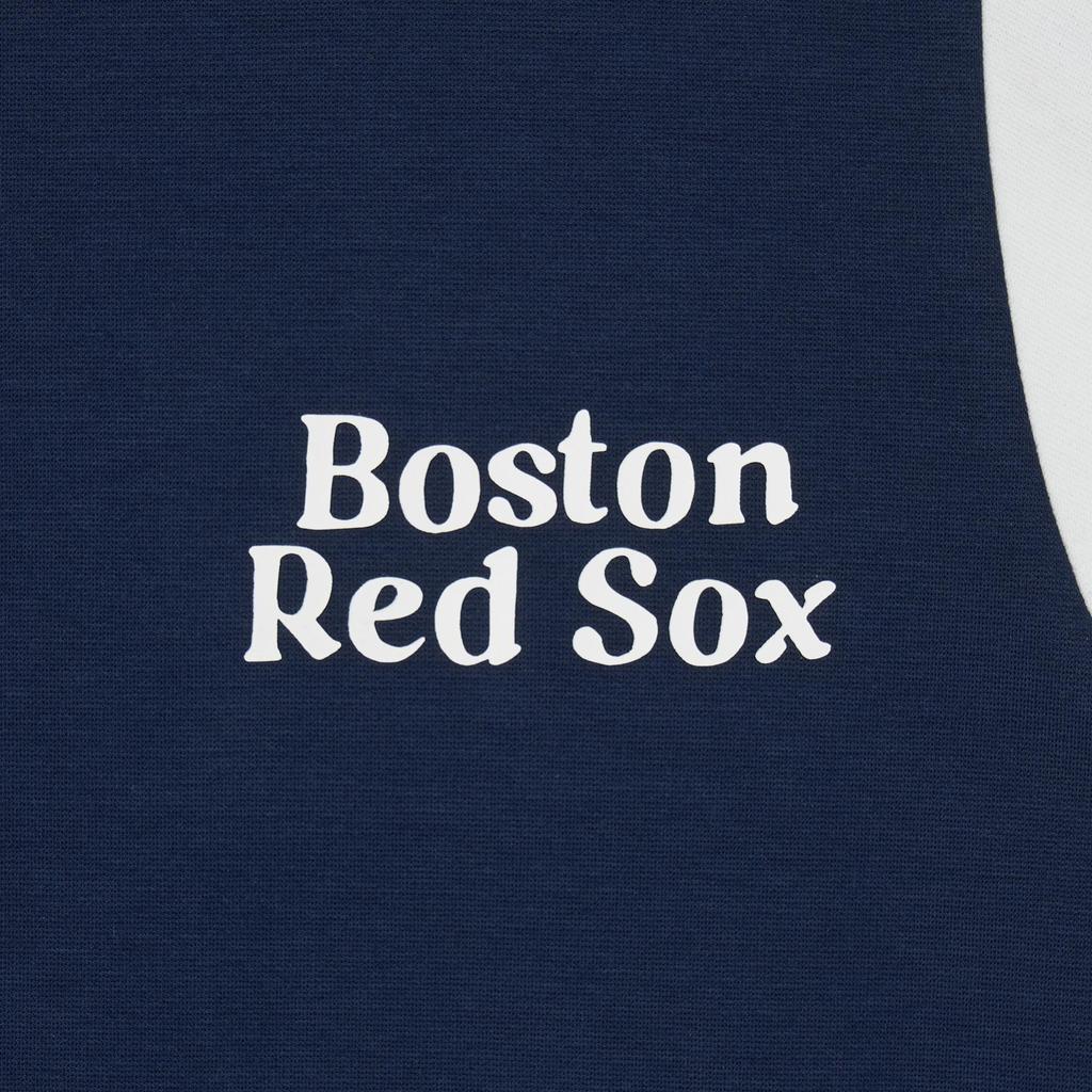 New MLB Short Sleeved Dress Women's Navy Blue 3FOPV0243-43NYS