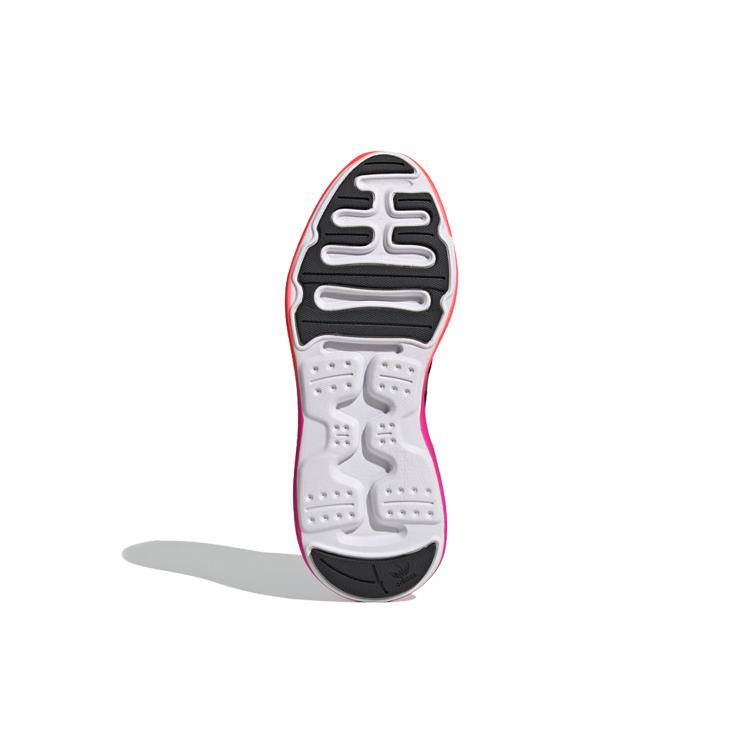 Adidas ZX 2K Flux 'Gradient Sole - Core Black' (Unisex) Core Black / Grey / Shock Pink Casual Shoes FV9970