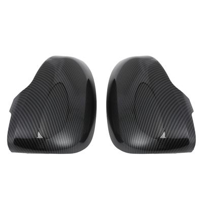 2 peças tampa do espelho retrovisor lateral capa habitação fibra de carbono estilo adequado para Prius 30Reiz