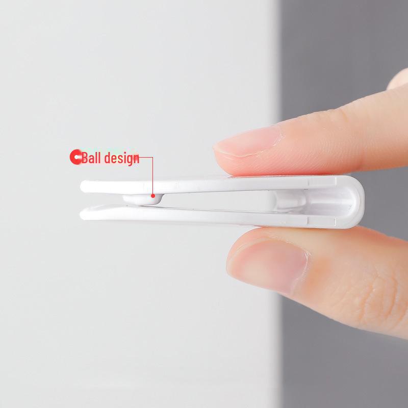 Stanzfreie Vorhanghaken-Clips im japanischen Stil – Starke Randhalter für Duschvorhänge