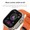 SACOSDING 2.04 Inches 368*448 pixels AMOLED Screen Large Screen BT Call Voice Assistant Fitness Tracker Smart Watch for Men Women