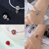 Halloween Skull Head Charm Bead Component Bead Component Compatible With Authentic Original Bracelet High Quality Fine Jewelry Do It Yourself Women