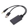 3.5mm Car Wireless Bluetooth Receiver Music Player AUX USB Adapter Universal for Auto Radio Stereo