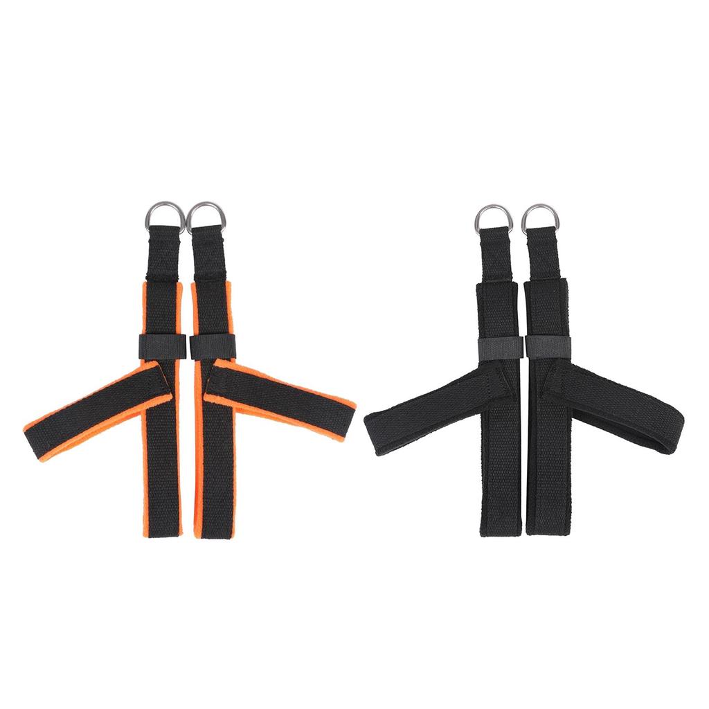2 Pieces Pilates Straps,Flexible,D Ring,Y Loops,Yoga Straps Reformer Strap Fitness Belts for Beginner Workout Home Gym Men Women
