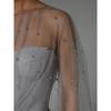 Spring Summer New European American Women's Sexy Strapless Pearl Bodycon Mini Dress, In Stock