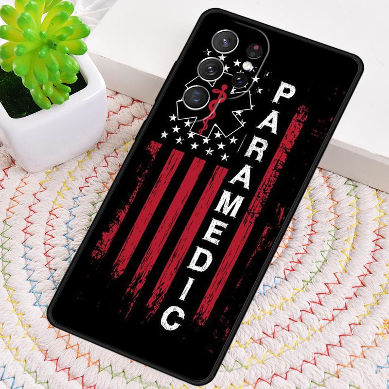 EMT EMS Medical Rescue Phone Case for Samsung Galaxy Note 10 Pro S26 Ultra S23 S24 FE S25 S21 S22 PLUS Shockproof Cove