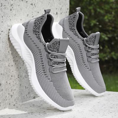 Men's Shoes Breathable Casual Sports Shoes Comfortable Soft Sole Male Running Shoes for Men Lace-up Tennis Shoe Tenis Masculino