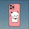 Cartoon Cute BuBu DuDu Phone Case For iPhone 16,15,14,13,12,11,Pro,X,XS,Max,XR,Plus,Mini Soft Black Cover