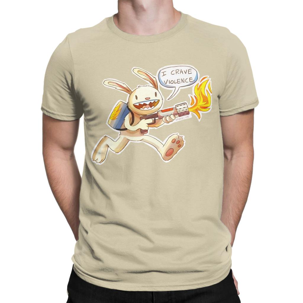 Sam And Max Funny 100 Cotton Tshirt Sam And Max Hit The Road Tees Tops For Unisex
