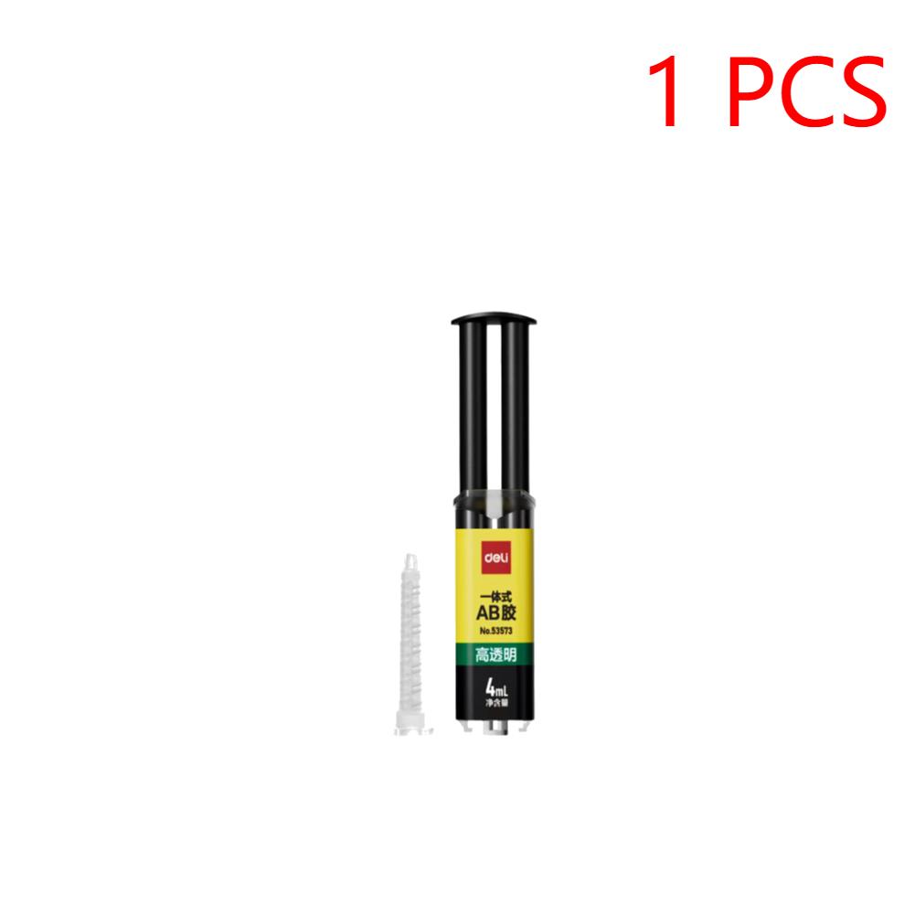 

1-10PCS 4/25ml Epoxy Resin AB Glue Waterproof Instant Fast Adhesive Repair Strong Super Liquid Glue For Wood Plastic Metal Glue