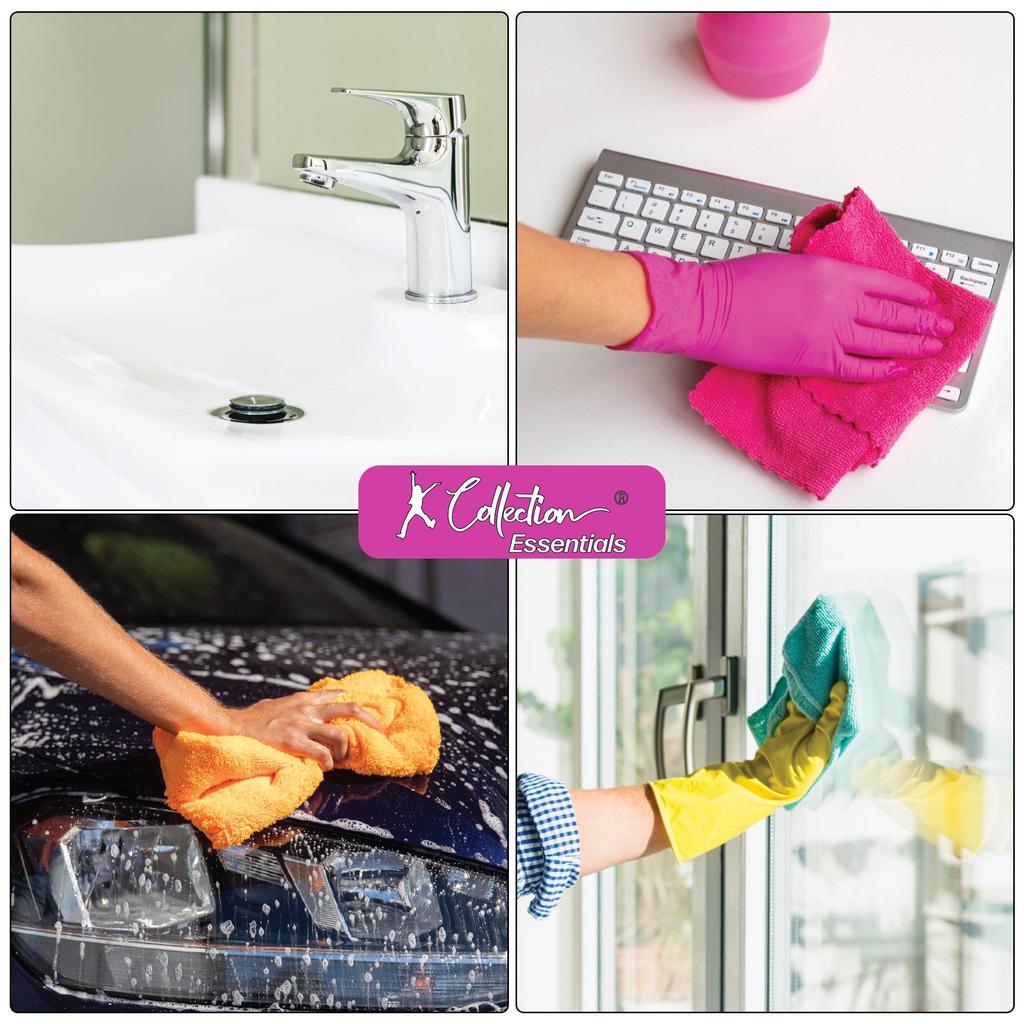 K Collection Microfibre Cleaning Cloth (Pack of 50)