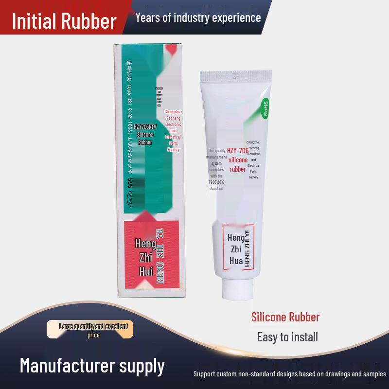 High-Temp Silicone Sealant: 704 Red, 705 White, 706 Clear 706 Silicone Rubber