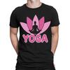 Yoga Cool Peace Workout Gym Fitness Exercise Training Mens Womens TShirtsTA56