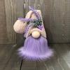 Lavender Carnival Gnome Dwarf Home Decoration Ornament Lavender Elfs Bow Purple Rudolf Doll Crafts Kid Christmas Gift Navidad