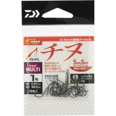 Daiwa Daiwa  Chinu Fish Hook No.1 D Max Silver Wolf Chinu Ss Multi