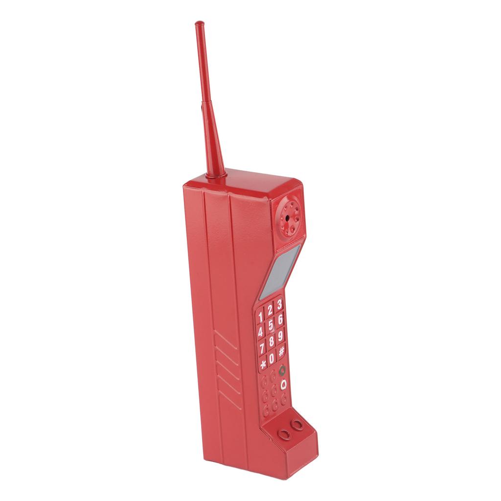 Ornament de telefon mobil retro cărămidă model de telefon mobil de epocă Simulare Recuzită fotografică stilizat