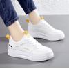 Thick-soled Simple Little White Shoes Women's New Autumn Lace-up Casual Shoes Student Lightweight Board Shoes