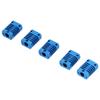 5Pcs 3D Printer Heat Sink Radiator Aluminum Alloy Dissipation Block Extruder MK10 E3DV6