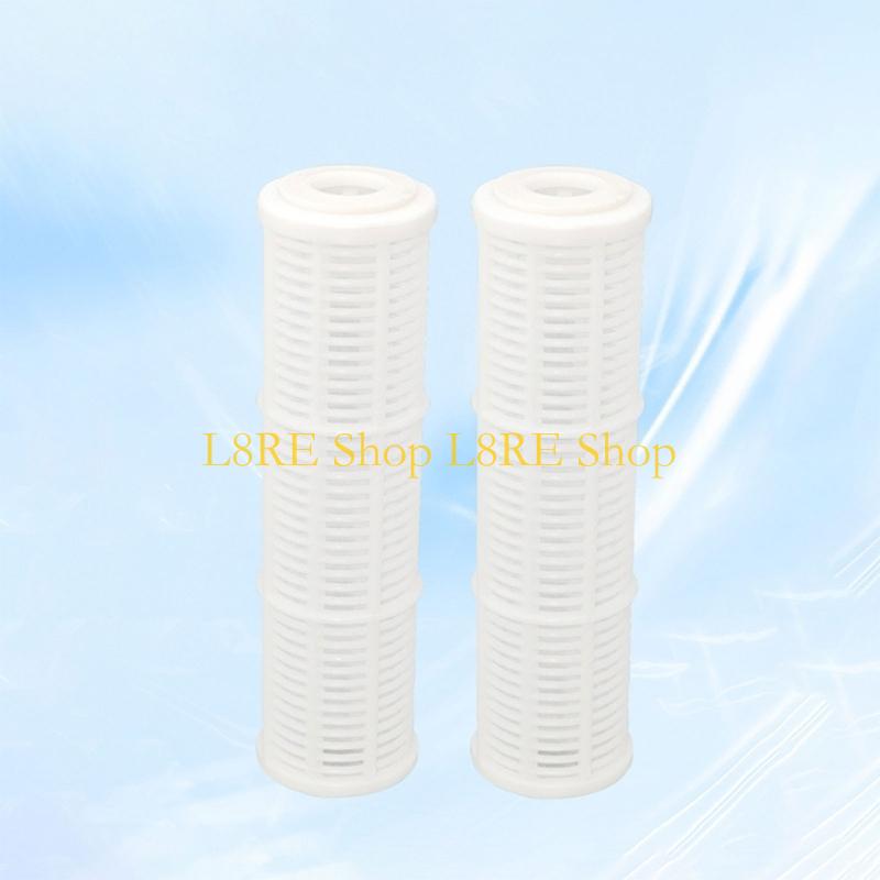 L8RE 2 Pack Household Filter 10" Water Filter Pre Filter Filter House Water Pipe Filter Nylon Plastic Material