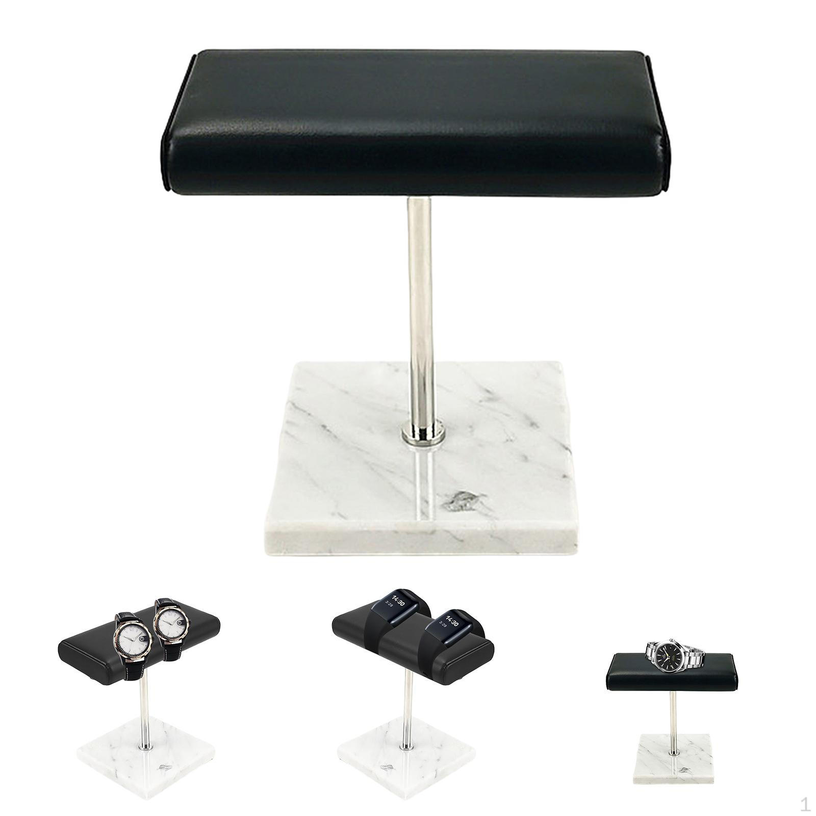 

- Подставка для часов из кожи и мрамора ручной работы для мужских и женских запястий - идеальная роскошь Style 7_14.5cm