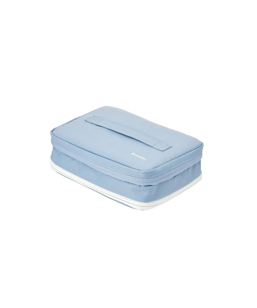 Expandable beauty pouch