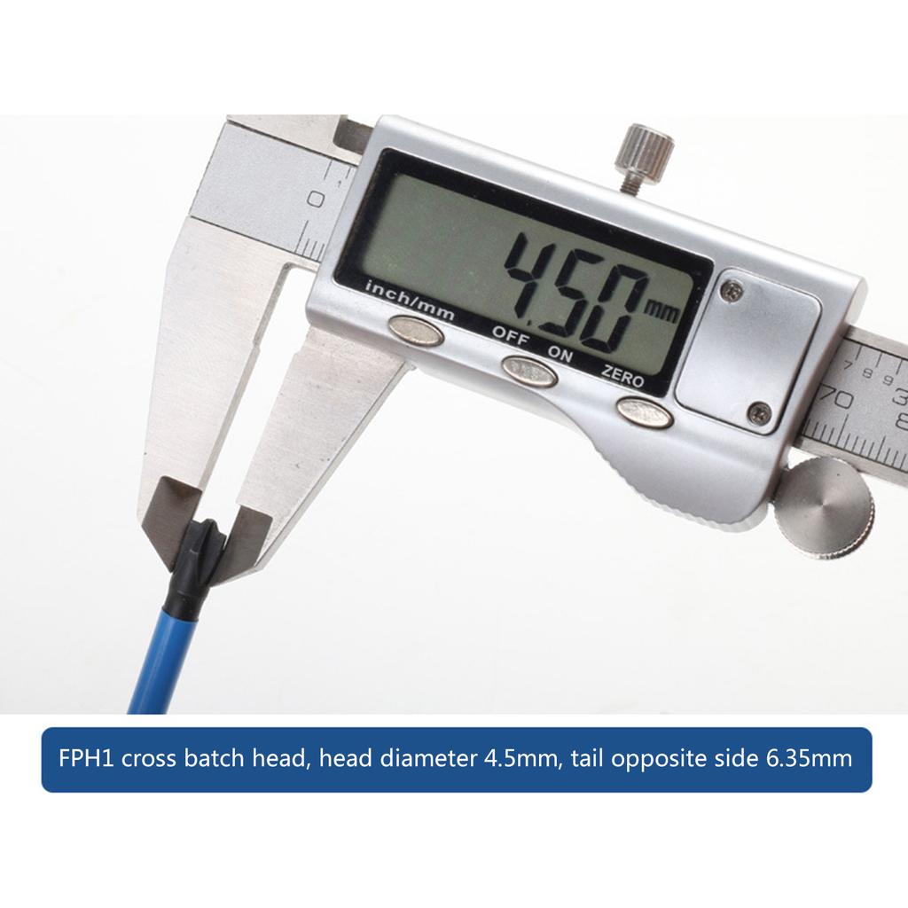 3Pieces Special Magnetism Cross Screwdriver Bit FPH1 FPH2 FPH3 Nutdrivers 65mm For Socket Switch Electrician Power Tool