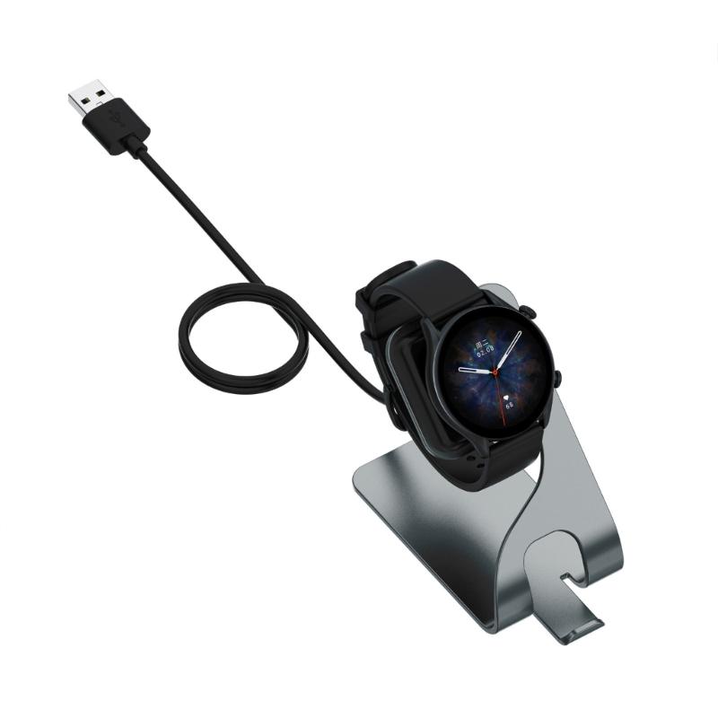 Charger Dock for  for T Rex 2/GTS3/GTR3/GTR3 Pro USB Magnetic Fast Speed Watch Charging Cable Adapter