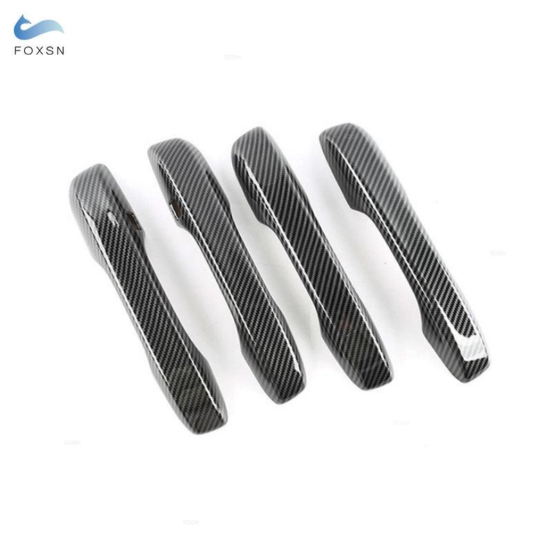 For Honda Civic 11th Gen 2022 4pcs Car Accessories Exterior Door Handle Cover Trim ABS Carbon