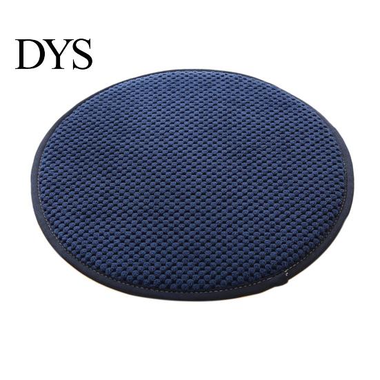 Corduroy Circular Seat Pad Round Stool Pad, 15.75" Non-slip Cushion Soft Sponge for Home Bar Stools Chair
