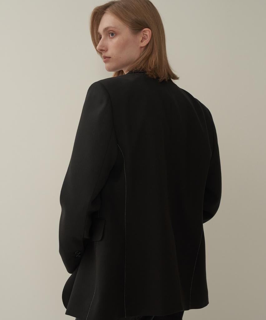 Mott Wool Stitch Jacket - Black