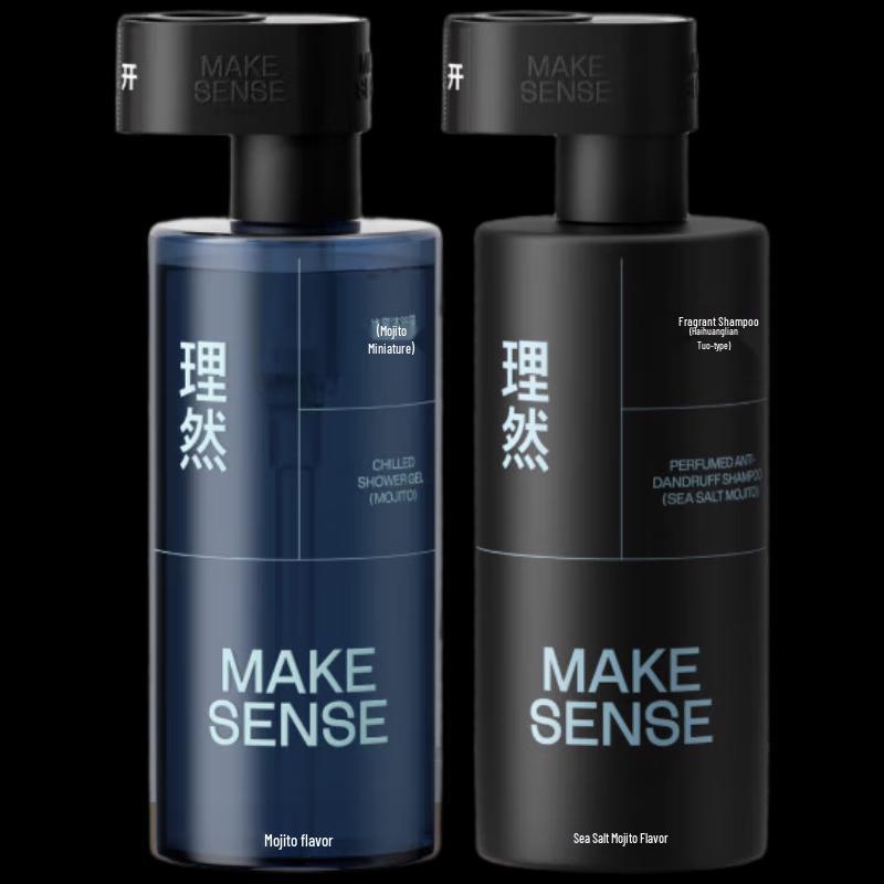 Li Ran Men s Anti-Dandruff Shampoo & Shower Gel Set