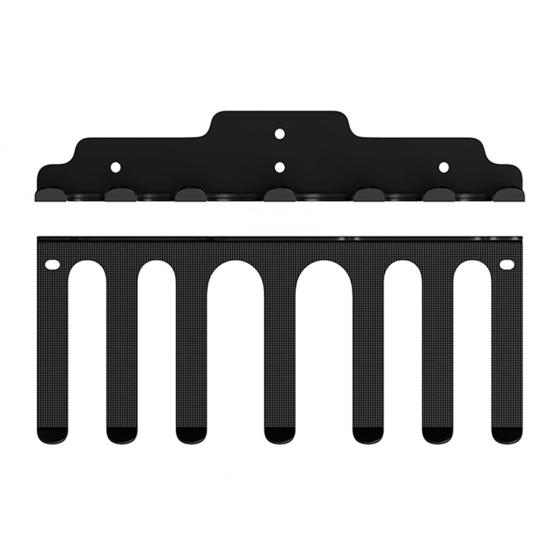 Wall Mount Barbell Storage Bracket Strong Load-bearing Sturdy Construction Easy Installation