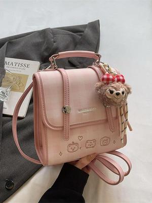 2026 Trendy Plaid Backpack: Simple, Stylish Design for Casual Commutes