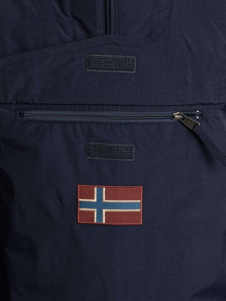 Winter Jacket Napapijri Rainforest Winter-Anorakjacket (NA4GMC) Marine