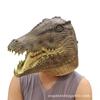 Crocodile Head Mask COS Dinosaur Costume Halloween Animal Headgear Hat Role-Play Props