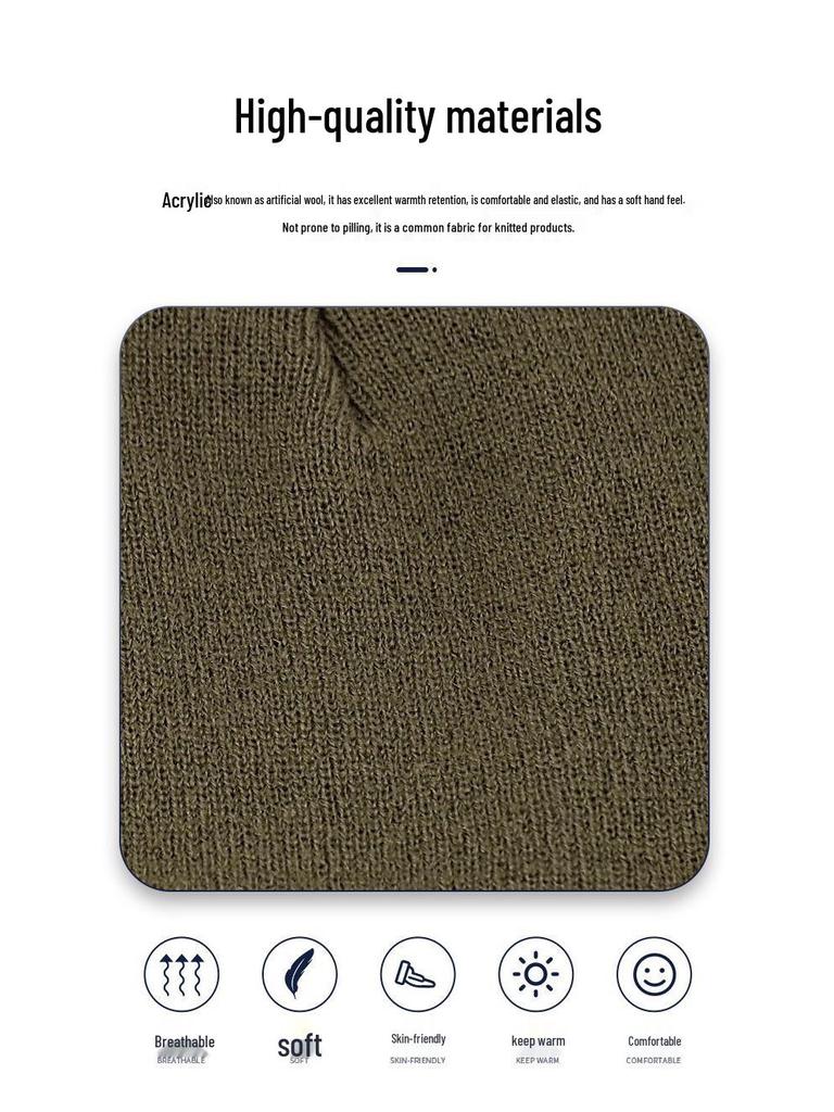 Rechargeable LED Light Beanie - Glow-in-the-Dark Winter Hat for Night Running Outdoors