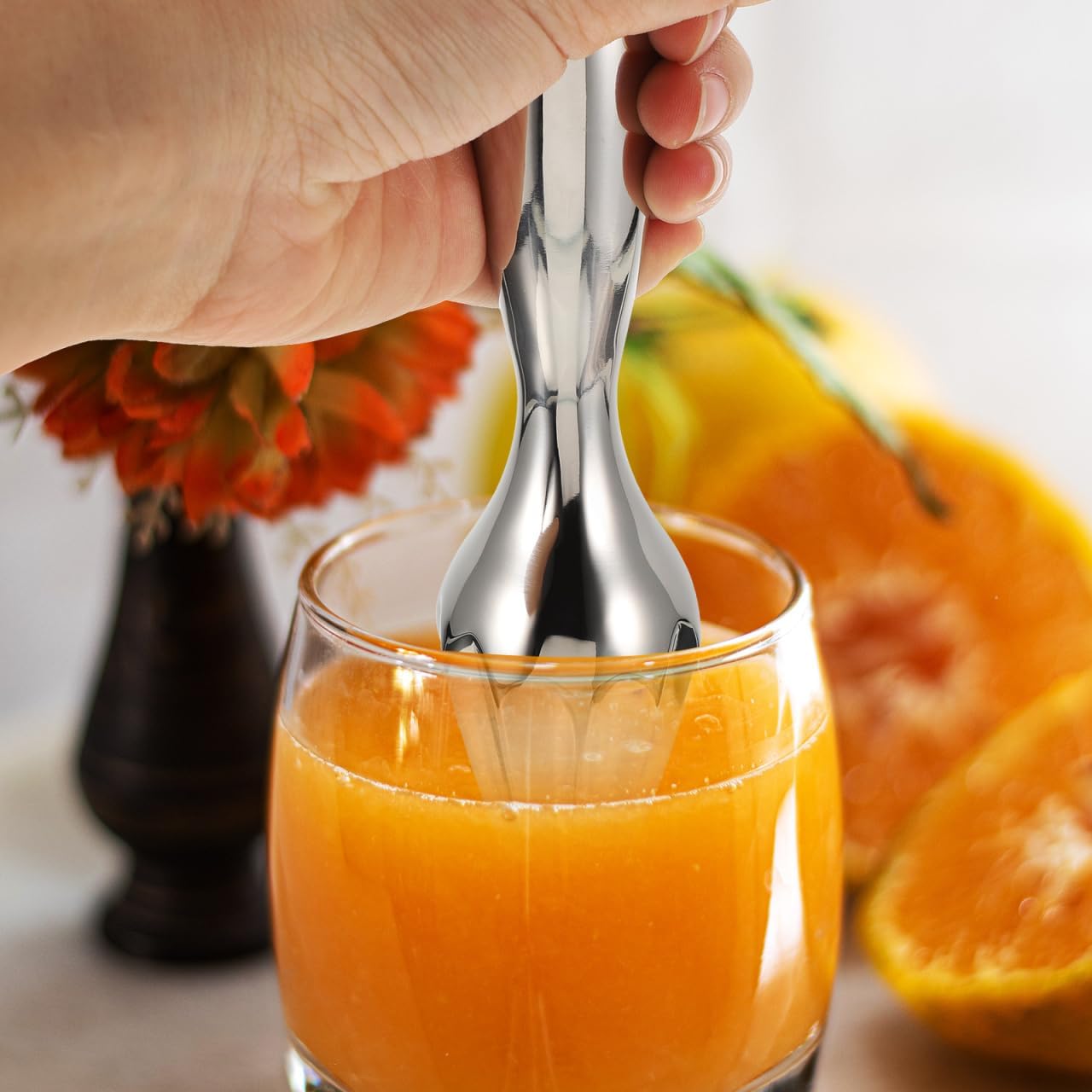 Нержавеющая сталь Цитрусовая соковыжималка Ручная соковыжималка для лимона Соковыжималка - Ручная соковыжималка для лимона Легко держать Кухонный инструмент для приготовления сока Ручная соковыжималка для апельсинов лаймов лимонов