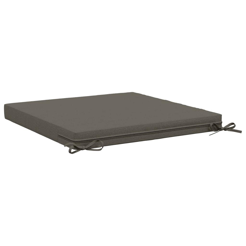 4 piece seat cushions SOEST 4 pcs. 100percent Polyester Grey