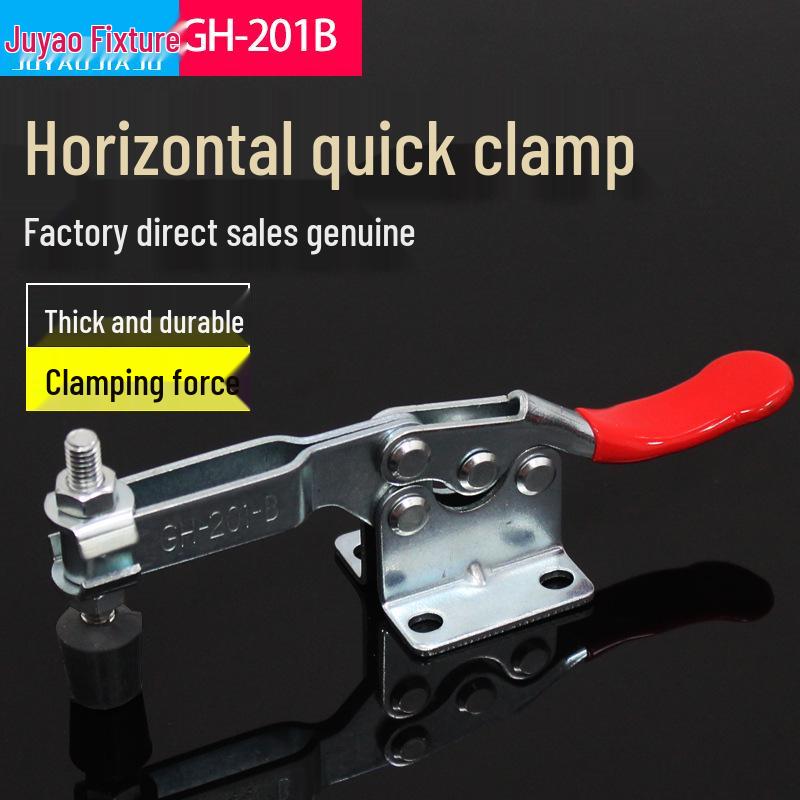 

Horizontal Quick Clamp GH-201-B Welding Fixture Elbow Presser