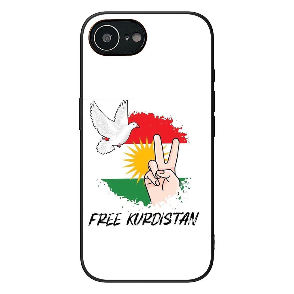 Soft Cover for OPPO A38 A18 A17 A40 A60 A80 A16 A78 A79 A54 A55 A57 4G 5G Coque Phone Case Kurdistan Flag