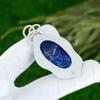 Wedding Gift For Her 925 Sterling Silver Natural Sodalite Gemstone Pendant