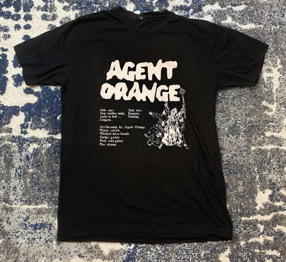 Agent Orange Your Mother Sucks Cooks In Hell T Shirt Size S-5XL ET545 Unisex T-Shirt L