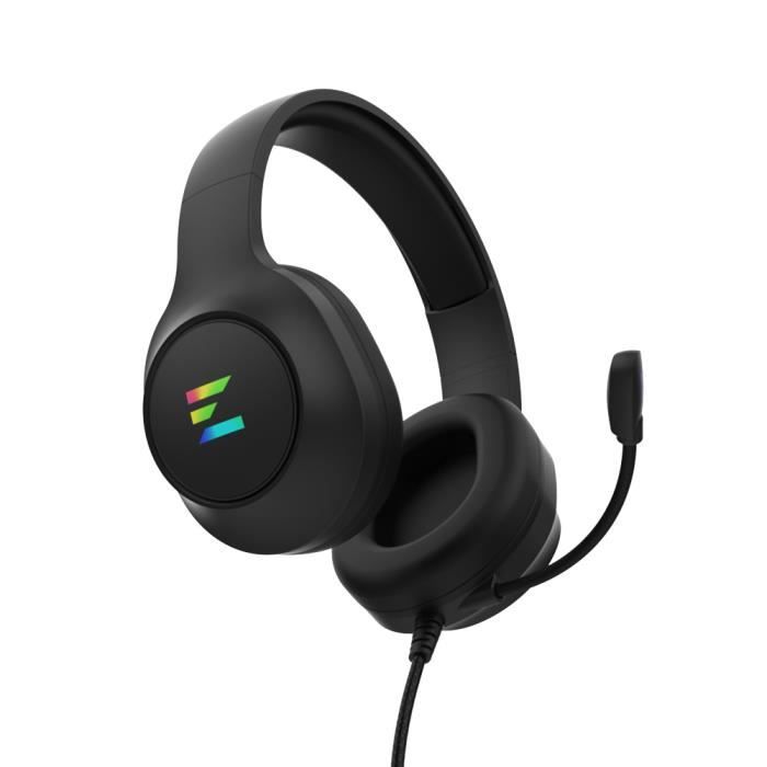 Casque Gamer - ZALMAN - HPS310 RGB - Filaire - Stéréo - Noir