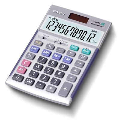 Praktická kalkulačka Casio Authentic 12místná funkce výpočtu Zelená V souladu se zákonem o nákupu Stačí napsat Stříbrná JS-20WK