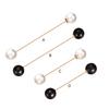 Brooch Pin Cardigan Adornment Fashion Accessory Clothing Adornment Adult Dress Decor Simple Style Lapel Pins Jewelry Gift