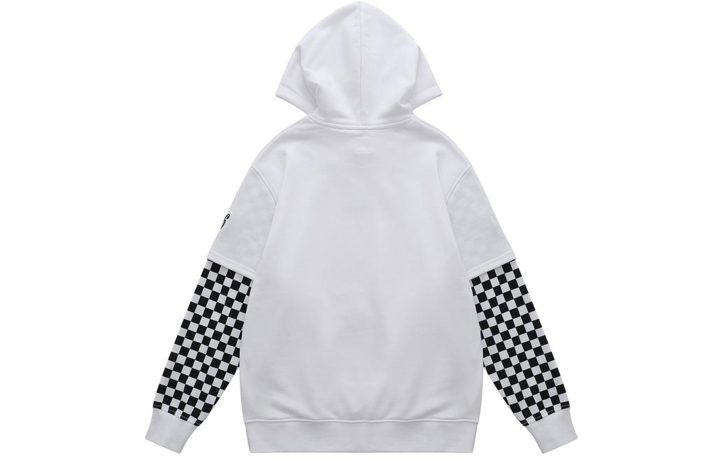 Vans Sweatshirts Unisex White Hooded Moderate Mock Two Piece VN0A7Q13WHT