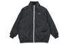 Nike Velvet Jackets Women's Black Stand Collar Thickened And Fleece Lined CZ4064-010