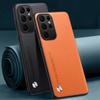 Luxury PU Leather Case For Samsung Galaxy S24 Ultra 5G Back Cover TPU Silicone Full Protection Phone Case For Samsung S24 Ultra